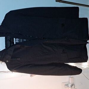Helly Hansen Black Coat With Hood